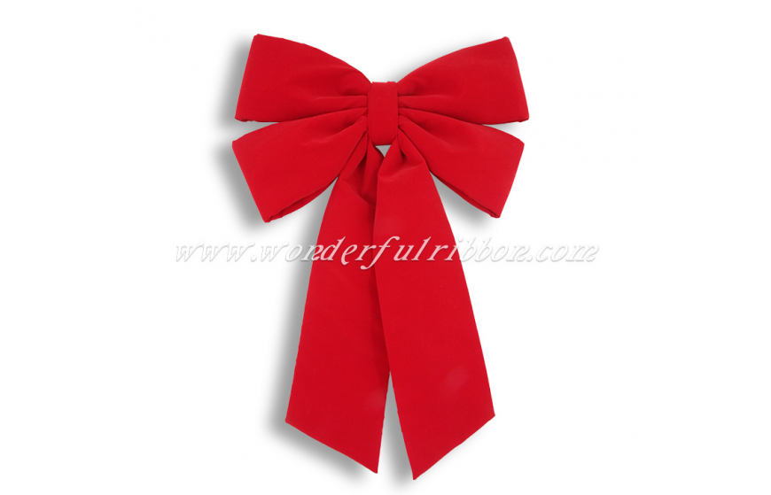 24-inch Flocked Bow (with Shaping Sponge Inside)